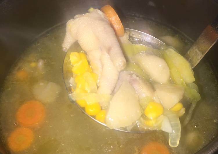 Sup Ceker Ayam &amp; Bakso