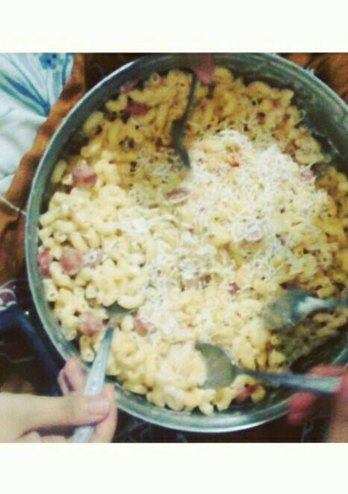 Foto resep Mac and Cheese versi Murah (dengan Krim Sup)