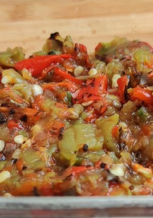A picture of Nam Prik Khee Ga (Vegetarian).