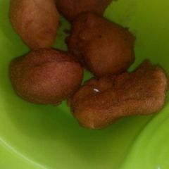 A picture of Fluffy Bean cake aka akara.