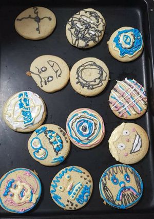Una foto de Galletitas fáciles de Aitor y Pau 👦🏻🧒🏻😍
