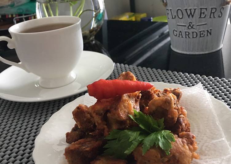Resep Oncom goreng renyah yang Lezat Sekali
