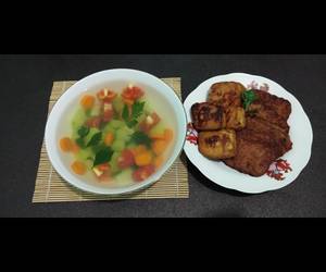 Resep Unik Sayur bening Labu siam+Tahu tempe bacem Enak Bergizi Resep Unik Sayur bening Labu siam+Tahu tempe bacem Enak Bergizi