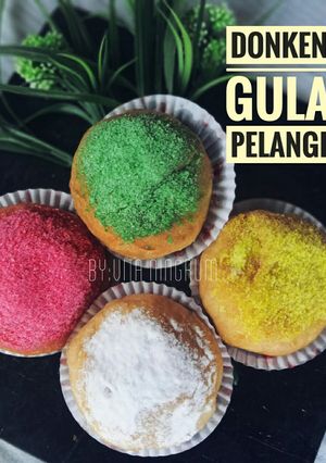 Foto resep Donat gula pelangi