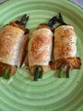 Fagottini con asparagi