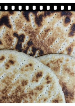 صورة لوصفة كسرة فطير أو رخسيس