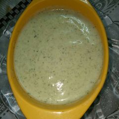 Dahi aloo ki chutney A picture of Dahi aloo ki chutney.