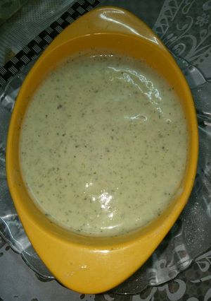 A picture of Dahi aloo ki chutney.