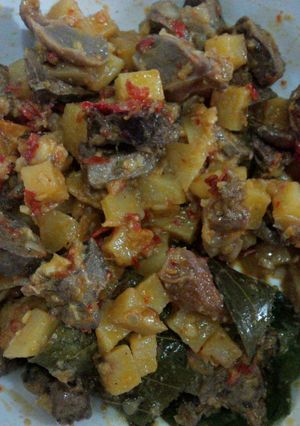 Foto resep Sambal goreng kentang ati ampela ayam