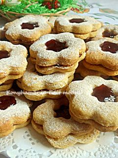 Narancsos linzer recept fotója