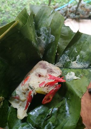 Foto resep Bothok ayam gurih