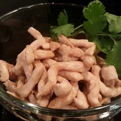 A picture of Basic Chicken or Beef marinade for Stir fry Vegetables.