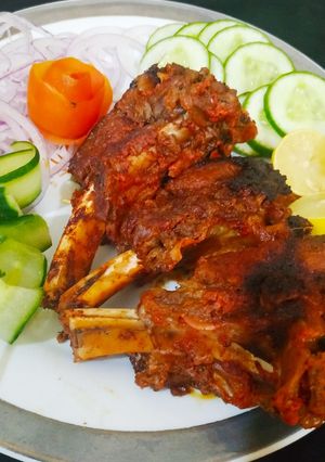 A picture of Tandoori chops.