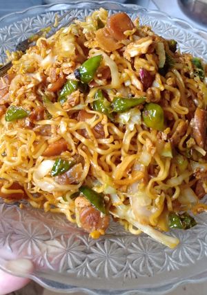 Foto resep Mie goreng pedas