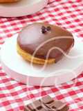 Pumpkin Chocolate Cream Doughnut