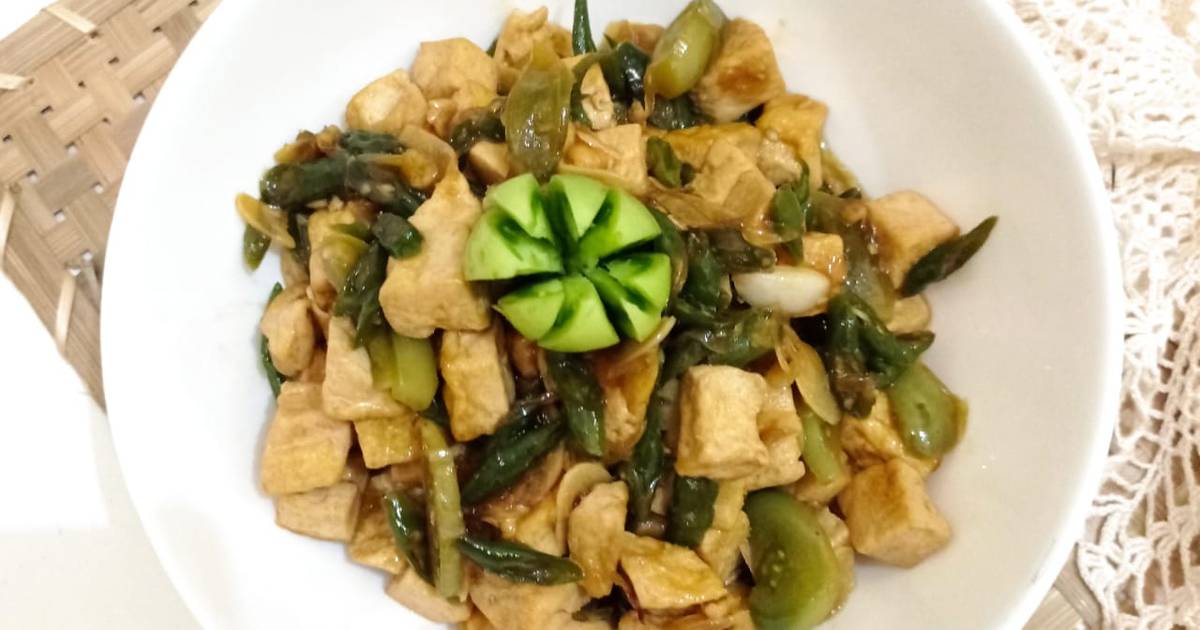 Resep Tumis Tahu Cabe Hijau Oleh Indah Mei Cookpad