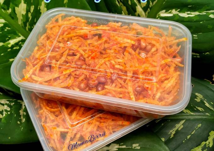 Kering Kentang Kacang Renyah Anti Gagal (Kentang Mustofa)