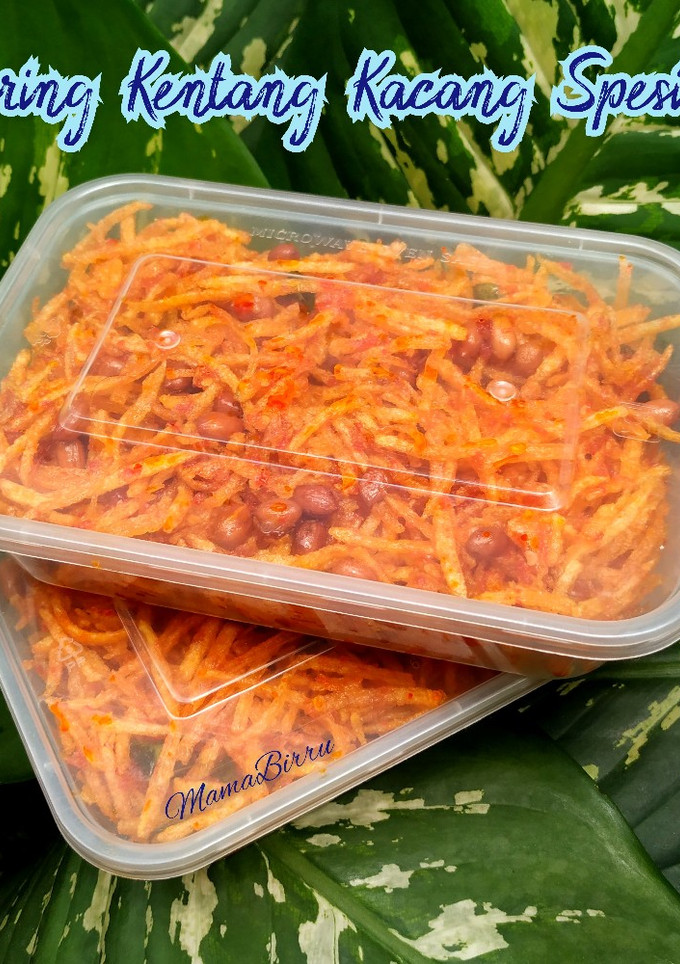 Foto resep Kering Kentang Kacang Renyah Anti Gagal (Kentang Mustofa)