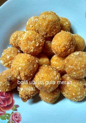 Foto resep Bola ubi isi gula merah