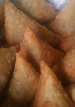 A picture of Beef Samosa.