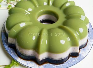 Foto resep Oreo Matcha Chocolatos Pudding