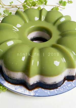 Foto resep Oreo Matcha Chocolatos Pudding
