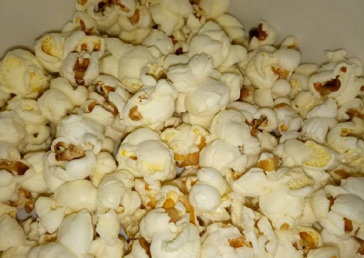 Homemade popcorns