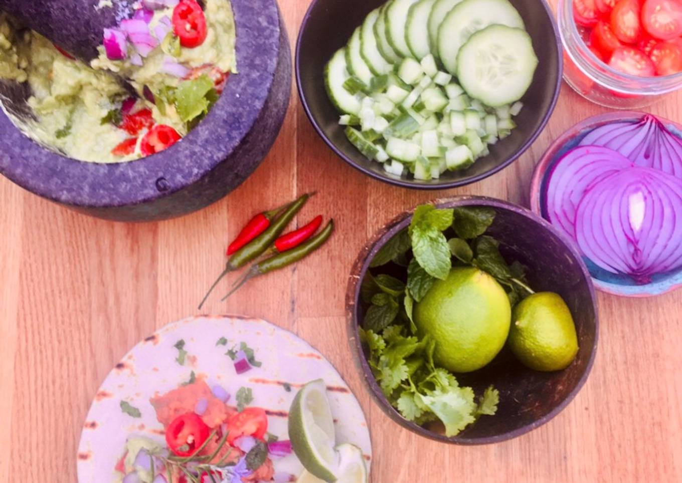 Seasonal Veggie Tacos ๐ฎ ๐ฑ๐ฟ
