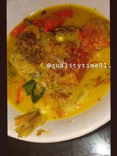 Foto resep Kepala Kakap Bumbu Kuning