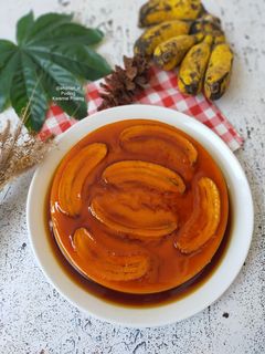 Foto resep Puding Caramel Pisang Raja