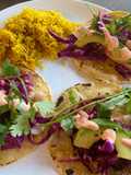 Grilled fish tacos