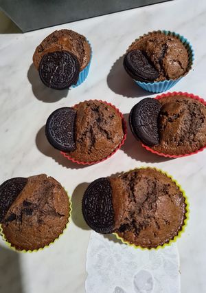 Una foto de Muffins de Oreo