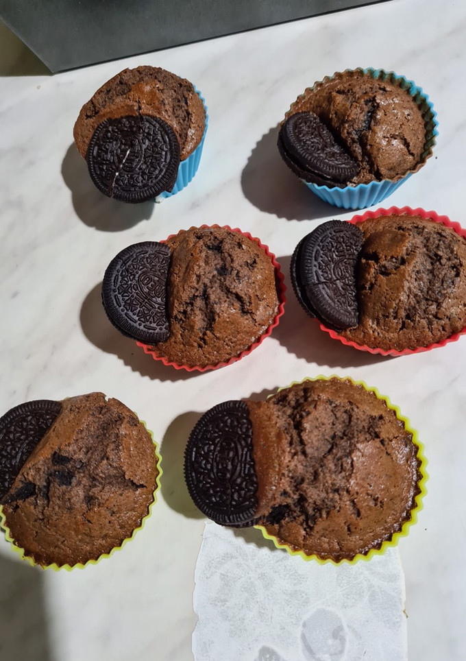 Una foto de Muffins de Oreo