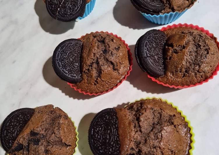 Muffins de Oreo