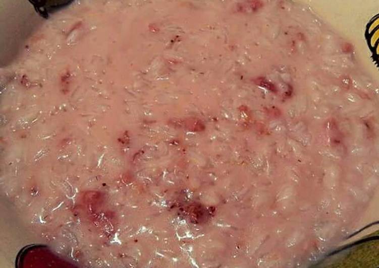 Risotto alle fragole