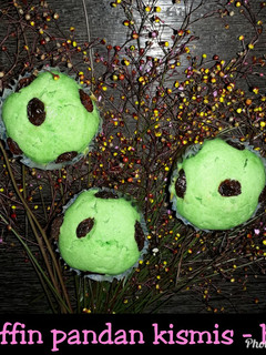 Foto resep Muffin Pandan Kismis