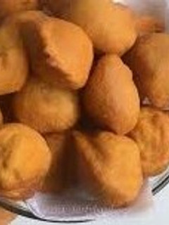 A picture of Akara (fried beans cake).