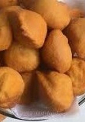 A picture of Akara (fried beans cake).