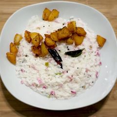 A picture of Curd Rice.