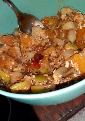 Una foto de Bowl de frutas y avena🥣