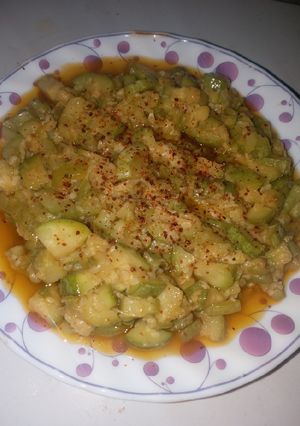 صورة لوصفة مثومة الكوسا