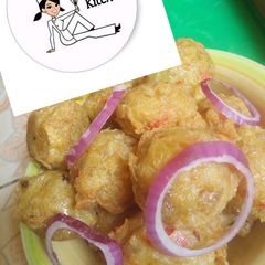 A picture of Yam Balls.