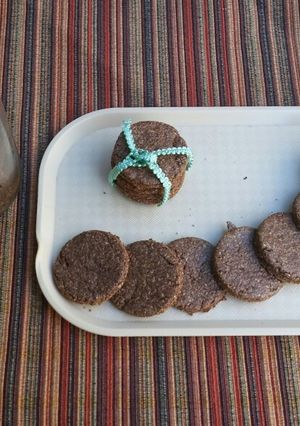 Una foto de Galletitas de avena y chocolate