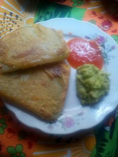 Una foto de Chilaquilas de güisquil