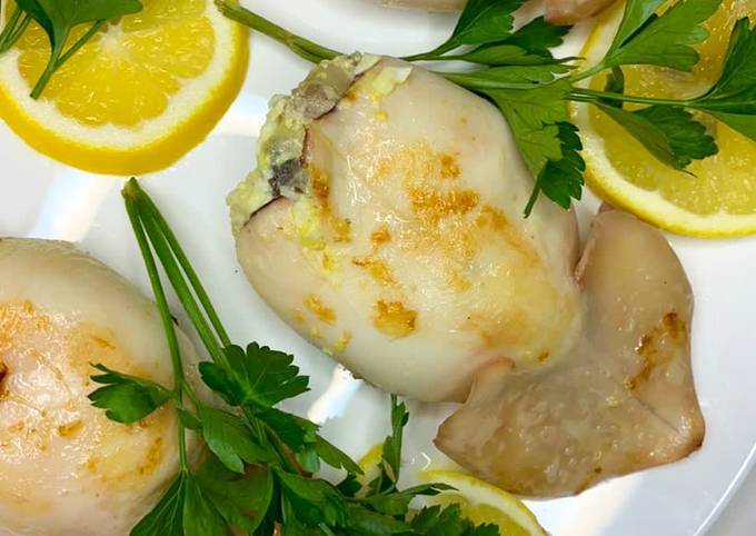 Фаршированные кальмары