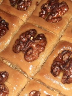 صورة لوصفة بقلاوة بالكاوكاو