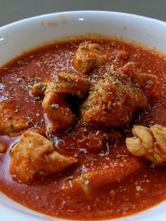 Una foto de Pollo a la BBQ