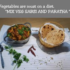 A picture of Mix Veg Sabzi.