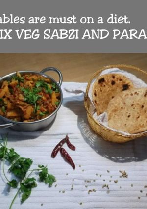 A picture of Mix Veg Sabzi.
