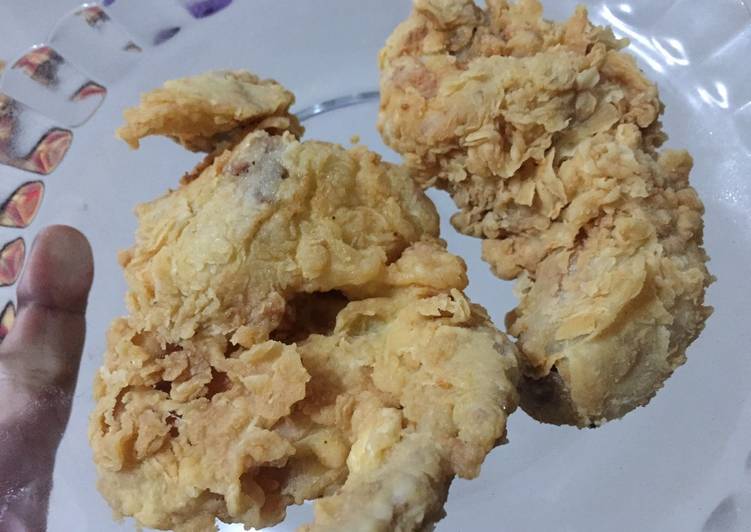 Ayam Goreng ala KFC (Resep sederhana)